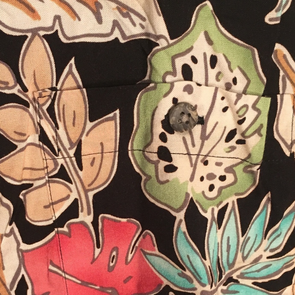 NWT BASIC EDITIONS Men's multi-colored shirt sz M - Picture 3 of 5